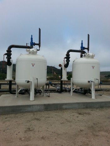 Fuel Gas dryer with coalescing filters installed downstream